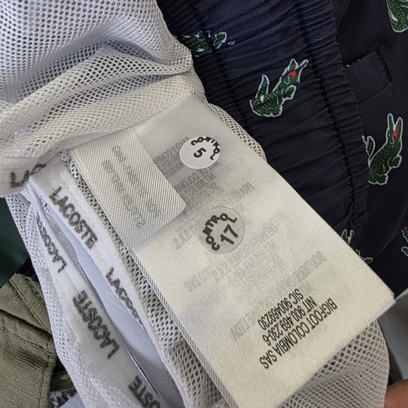 Lacoste Printed drawstring board shorts - Picture 7 of 14